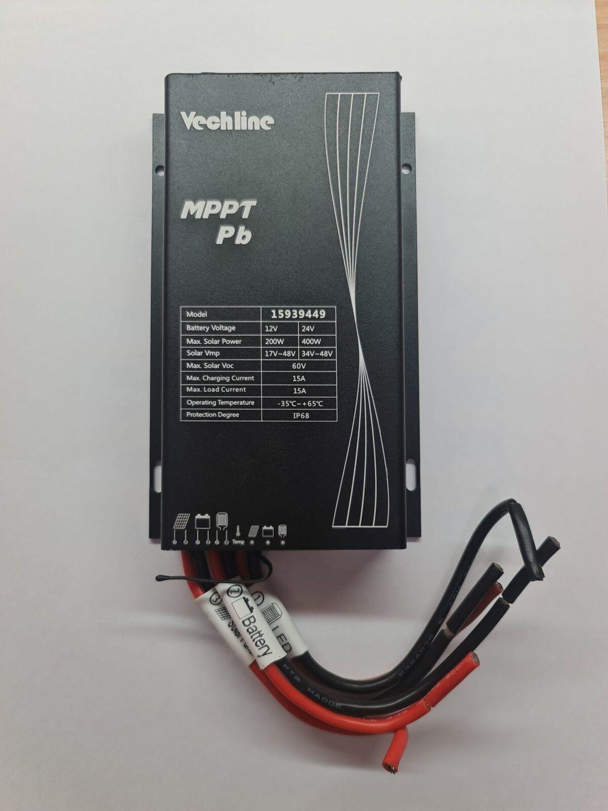 Regulador MPPT  15A-VECHLINE  12/24v<br>ref: 60606
