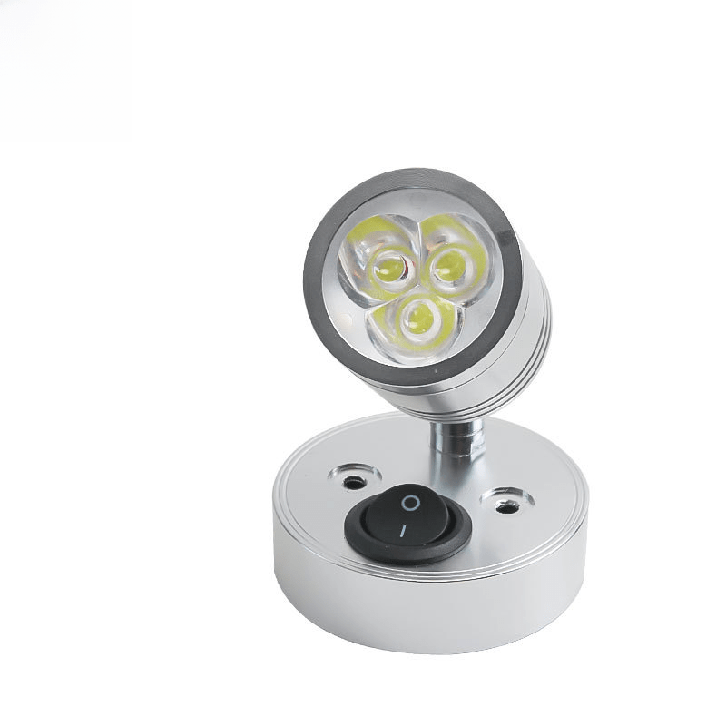 Foco aluminio 12V. Led - 3w.<br>ref: 60710