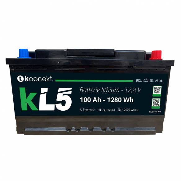 Batería de litio LK5 100 Ah. 12 v. <br>ref: 60116
