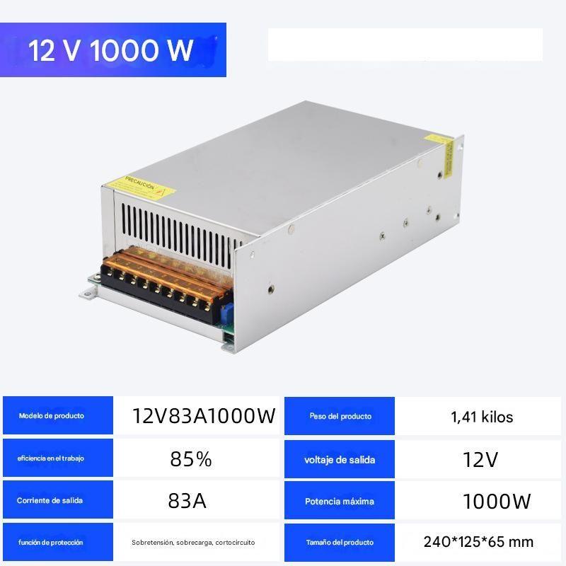 F. alimentación Optonica 1000w. 220v a 12v.<br>ref: 60300