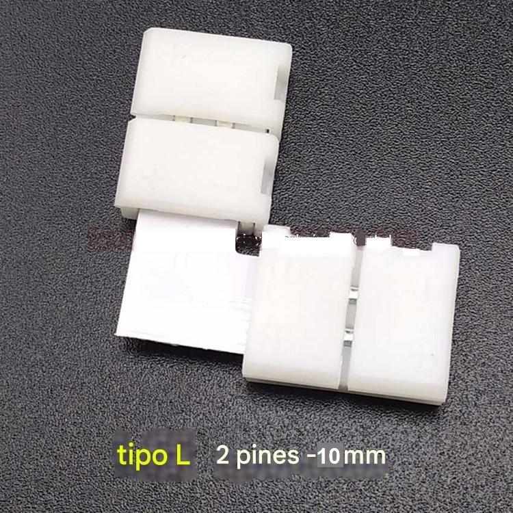 Conector de tiras de luz LED en forma de L<br>ref: 60719
