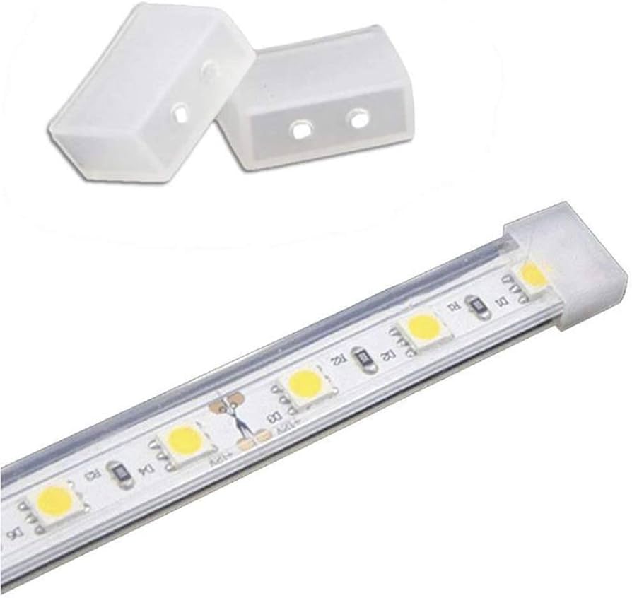 Funda protectora para tira de led 12v  10 mm.-impermeable.<br>ref: 60722