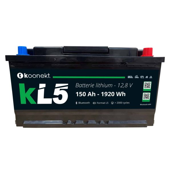 Bater&iacute;a de litio LK5 150 Ah. 12 v. <br>ref: 60101